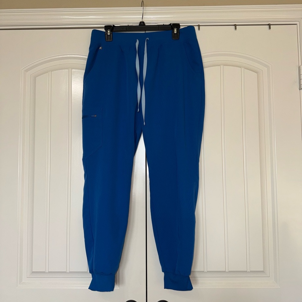 Figs Zamora JoggerScrub Pants Royal Blue Size Large